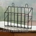 Winston Porter Cupps Wall Mounted Iron Mail Magazine Rack WNSP2340